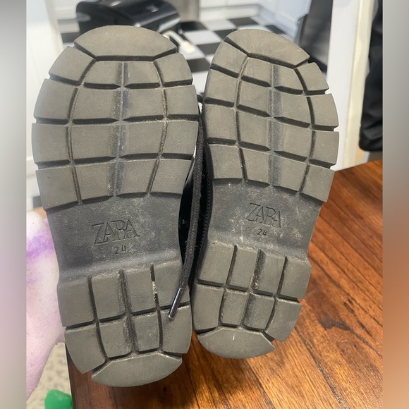 Zara toddler lace up bootie - Picture 3 of 5